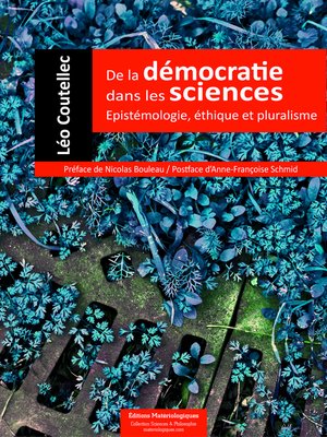 cover image of De la démocratie dans les sciences